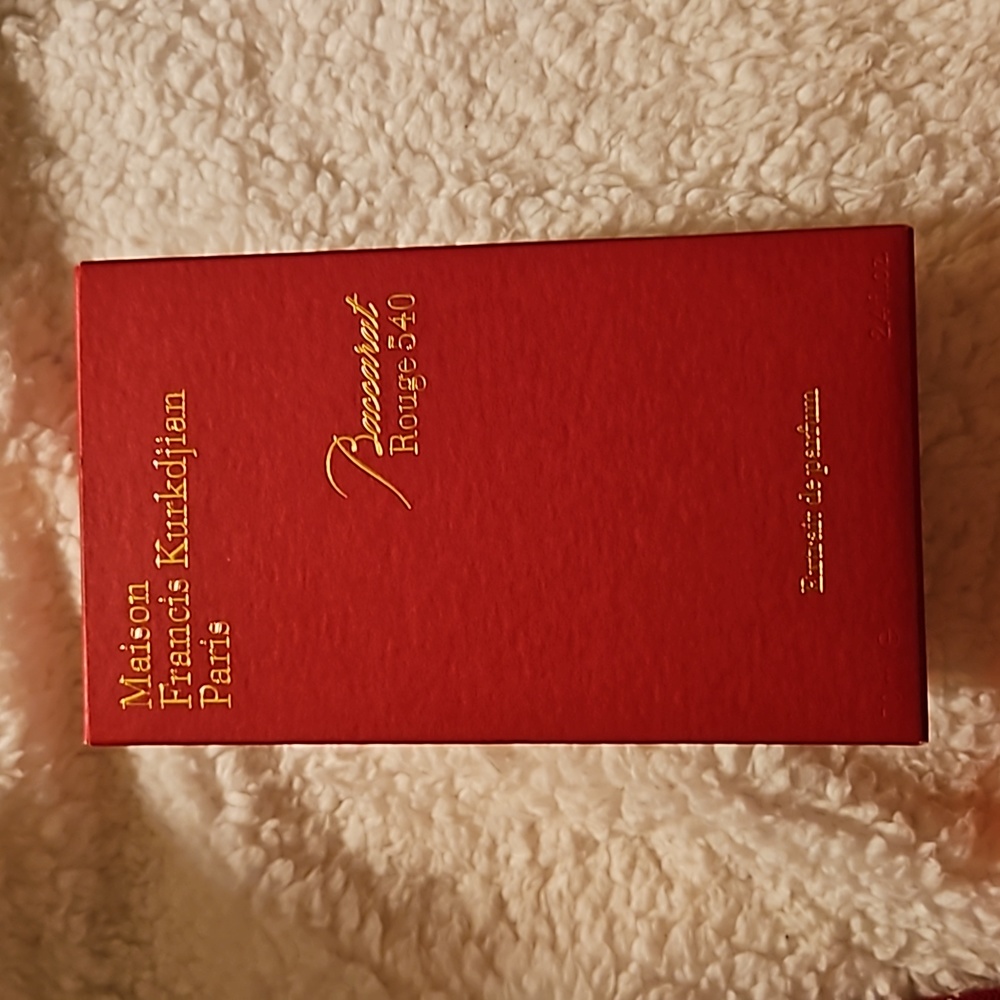 Baccarat Rouge 540 Parfum Box